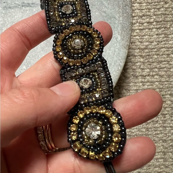 Loft Navy Beaded Bracelet - Picture 4 of 6